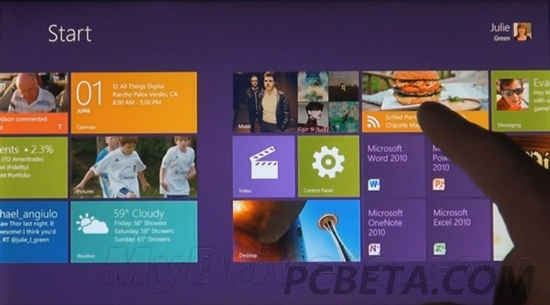 Win8Ů汾ΪBuild 7985 ½Immersive̽