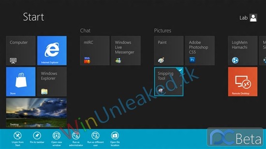 Windows 8 Betaͼ/ع